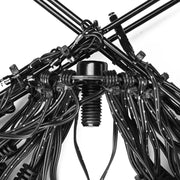 DIY 20ft Flagpole Christmas Tree Lights - 4840 Warm White LEDs