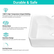 DIY 19x15 Rectangular Vessel Bathroom Sink