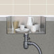 DIY 23" Undermount Single Stainless Kitchen Sink with Drain Basin Rack