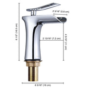 DIY Waterfall Bathroom Faucet Single Handle