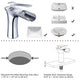 DIY Waterfall Bathroom Faucet Single Handle