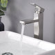 DIY Vessel Sink Faucet Single-Hole 11.8"H Square