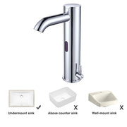 DIY Auto Sensor Touchless Bathroom Faucet Hot & Cold 10"