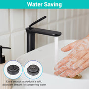 DIY Tall Vessel Sink Faucet Single-Hole 12"H