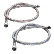 DIY Faucet Connector 28" Hoses 3/8"xM10