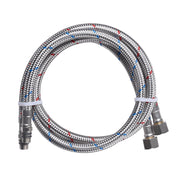 Aquaterior Faucet Connector 28" Hoses 3/8"xM10