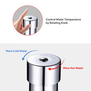 DIY Three-way Water Mixing Valve G1/2, Solid Brass