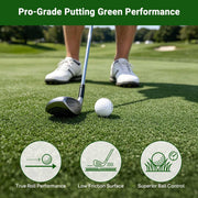 DIY Commercial Artificial Turf for Landscape, Putting Green 13'/15'x Cut-to-Length