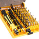 DIY 45pcs Magnetic Precision Screwdriver Set w/ 42 Bits