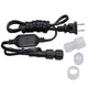 DIY LED Rope Lighting Power Cords Set of Ten