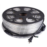 DIY 150ft Waterproof LED Rope Light Red 120V Plug-in
