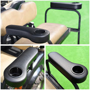 DIY Golf Cart Set of 2 Universal Armrests w/ Cup Holders