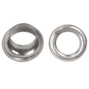 DIY 1/4" #0 Nickel Grommets and Washers Pack 2000