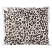 DIY 3/8" #2 Nickel Grommets and Washers Pack 1000