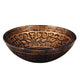 Bathroom Lavatory Round Tempered Glass Sink Antique Totem