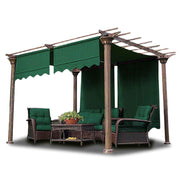DIY 15'7" x 4'1" Pergola Roof Cover Canopy Replacement 2ct/Pack