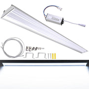 DIY 1 Set 4ft Garage LED Workshop Light - 40W 5000K Aluminum Base