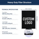 DIY Custom Artificial Grass | Tufted-in Logo, 9 Colors, Custom Sized