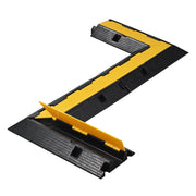 DIY 90° Left/Right Turn Cable Ramp 1-Channel 2" Cord Protector