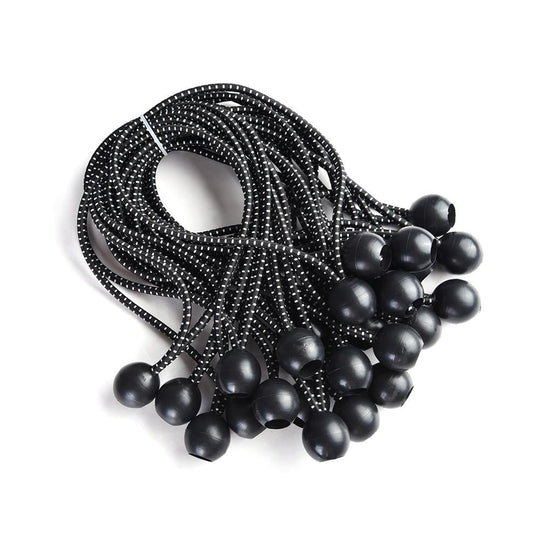 DIY 25X 6in 8in 9in Opt Ball Bungee Tarp Canopy Cord Loop