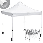 InstaHibit Easy Pop-up Tent Comml. Canopy 10x10ft CPAI-84