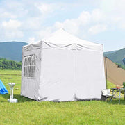 DIY 1pc Canopy Sidewall with Window 1080D 10x7 ft