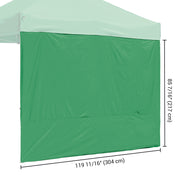 DIY 10x10 Canopy Tent Side (10'x7', CPAI-84, UV50+)