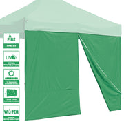 DIY 10x10 Canopy Tent Side with Zipper (10'x7', CPAI-84, UV50+)