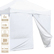 DIY 10x10 Canopy Tent Side with Zipper (10'x7', CPAI-84, UV50+)