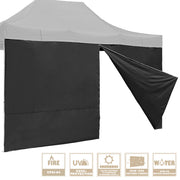 DIY 10x15 Canopy Tent Side with Zipper (15'x7', CPAI-84, UV50+)