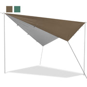 DIY Waterproof Camping Tarp Shelter UV50+ PU3,000mm 13x10ft