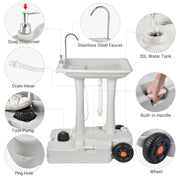 DIY Portable Hand Wash Station Camping Sink 8 Gallons
