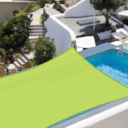 DIY 8' x 12' Rectangle Shade Sail for Patios Pool