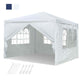 DIY 10 x 10 ft Outdoor Wedding Party Tent w/ 4 Sidewalls Color Optional