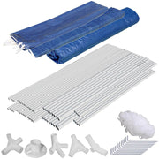 DIY 10 x 20 ft Outdoor Wedding Party Tent w/ 6 Sidewalls Color Optional