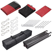 DIY 11'X11' Pop Up Gazebo with Mesh Sides and Carrying Bag