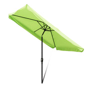 10x6.5 Foot Rectangular Patio Outdoor Umbrella Tilt Color Options