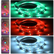 DIY Light Strips 16ft Bluetooth APP Music Activated 16 Colors