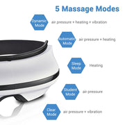 DIY Eye Massager with Heat Vibration Bluetooth Rechargeable