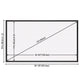 DIY Projector Screen Movie TV Home Theater Matte White 72"-120" 16:9