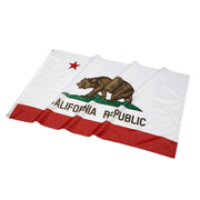 DIY 3x5ft California Republic Flag with Hoisting Grommets 2ct/Pack