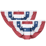 DIY 1.5x3ft American Bunting Flags Bulk(2ct or 6ct)