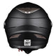 AHR Full Face Dual Visors DOT Motor Helmet Matte Black