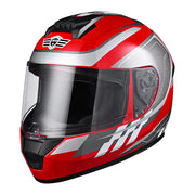 AHR RUN-F3 Full Face DOT Motor Helmet Red