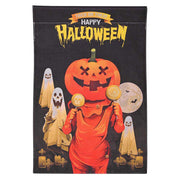 DIY Halloween Flag Double Sided Small Front Door Flag 12x18"