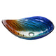 DIY Bathroom Sink Tempered Glass Countertop Vanity Sink Abalone Shell