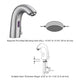 DIY Auto Sensor Touchless Bathroom Faucet Hot & Cold 7"